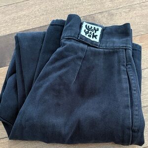 Lucy & Yak Black Trouser Denim Jeans